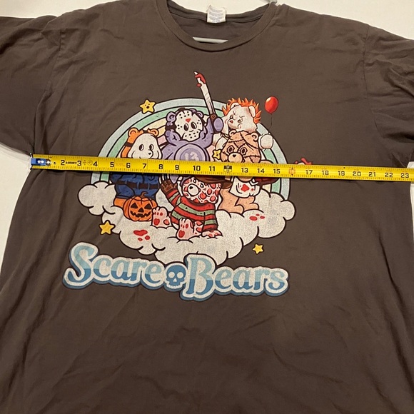 Scare Bears Graphic T-Shirt 2XL - Picture 8 of 9